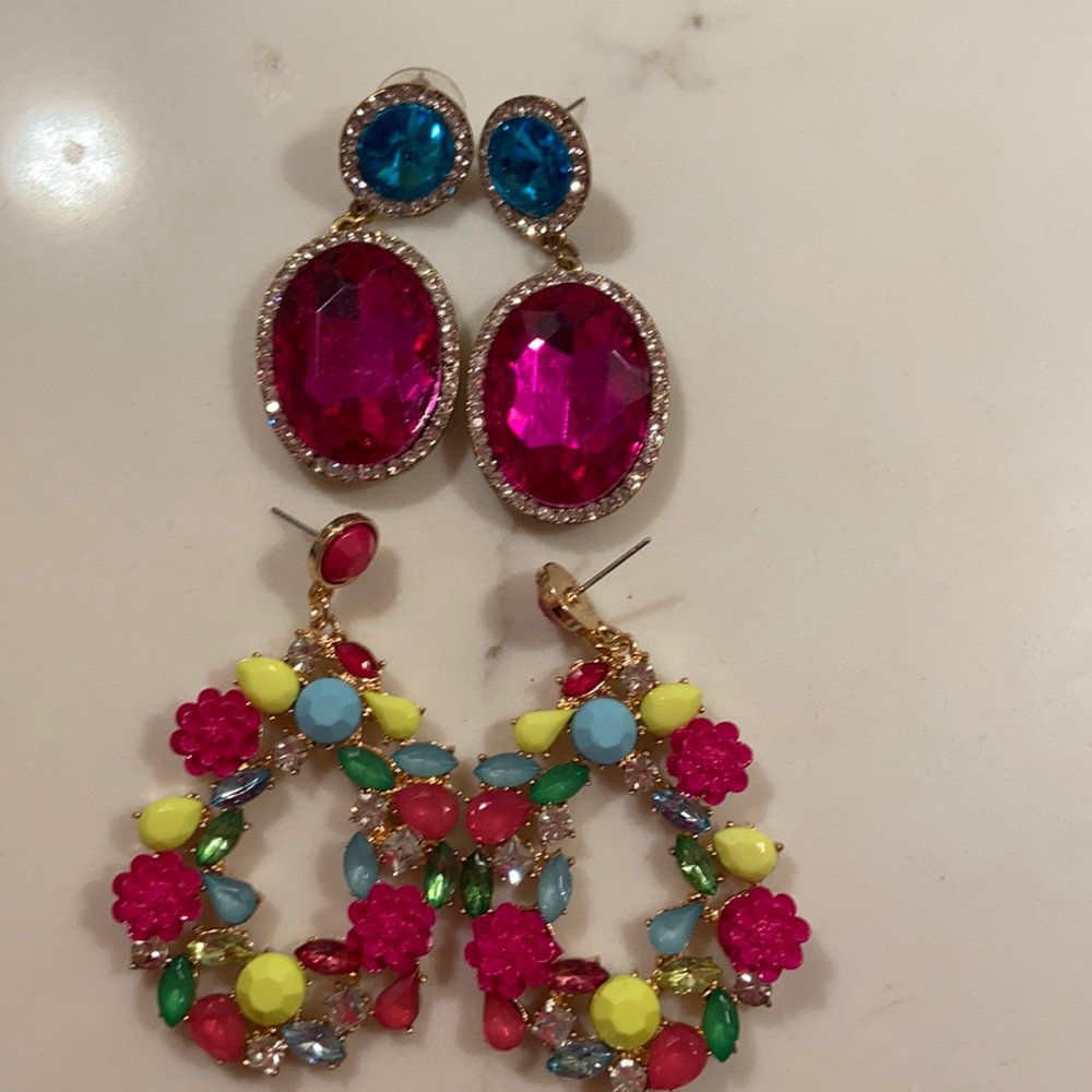 Two Pair of Costume Jewelry